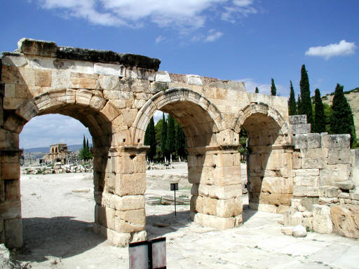 hierapolis, site archeologique turquie