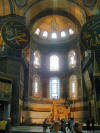 sainte - Sophie, istanbul, interieur de la basilique