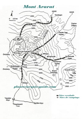 plan mont ararat