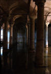 le palais englouti yerbatan, citerne basilique istanbul